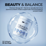 Borage Oil + Vitamin E DY Life, 30 Softgels, 30 Servings