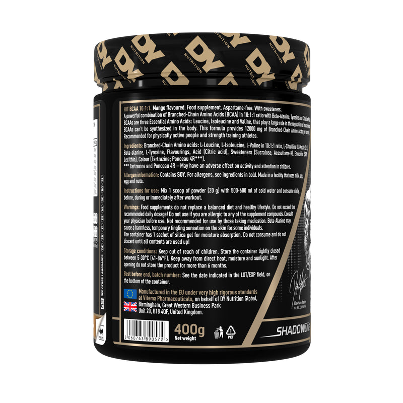 HIT BCAA 10:1:1 400g, 20 Servings