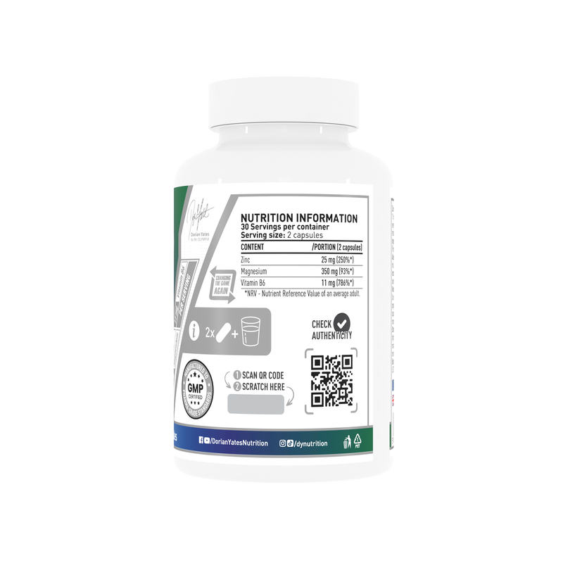 ZN MG B6 Complex, 60 capsules