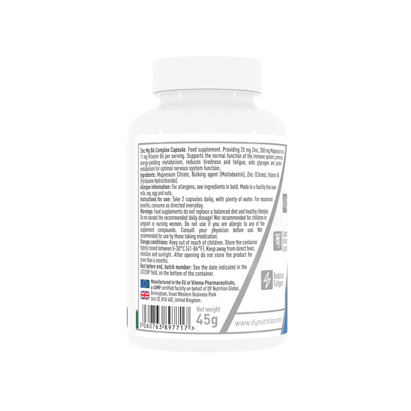 ZN MG B6 Complex, 60 capsules
